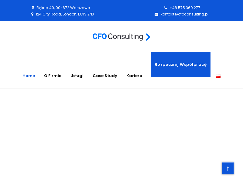 Filip Janowski CFO CONSULTING SERVICES LIMITED